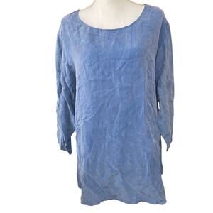 YASUKO 100% Bemberg Vintage BlouseSize M/L